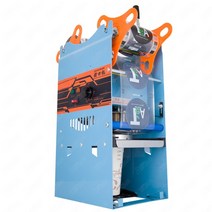 컵실링기 WY802F 수동 컵 씰링 기계 플라스틱 또는 종이 버블 티 실러 220V 110V, [03] 영국 플러그, [02] 110V, [01] Blue