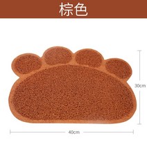 고양이 침대 매트 쿠션 애완 동물 방수 고탄성 섬유 개 강아지 트래핑 액세서리, 4.Brown - 30x40cm