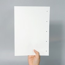 도움소 오침안정법 전통책 만들기 키트 (대) A4 / 북바인딩 북아트 고서 전통제본 초등교구 전통공예, 백지 내지 100매(A4)
