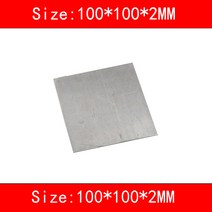 Jtengsys 크기 : 길이*폭*두께100mm*100mm*2mm AZ31B 마그네슘합금판Mg금속시트, 100mmX100mmX2mm