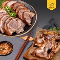 [탐모라식품] 제주흑돼지 슬라이스 족발 150g x 2ea+아강발 300g, 단품