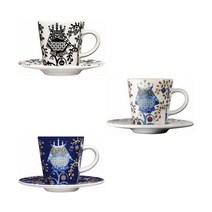 이딸라 타이카 에스프레소잔 세트, 상세설명 참조, 블랙