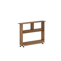 틈새 테이블 길고 가는 협탁 미니 슬림 선반 침대 옆 테이블 침대 사이드 좁고 긴 책상 콘솔 이동식 바퀴, 연호도 120x15