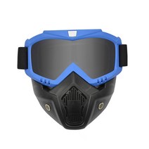 스키장고글 스노우보드고글 남자 여자 스키 스노우 보드 마스크 모빌 고글 방풍 Motocross 보호 안경 입 필, 27 S52 Gray