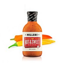 밀러 HOT SWEET 소스 1병, 상세페이지 참조