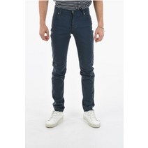 Woolrich PENN-RICH 코튼 스트레치 5 포켓 PANTS 위드 VISIBLE 스티치 COWYPAN0144UT1553 30