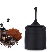 도징컵 커피템퍼 커피 카페 탬퍼 클럽 찌꺼기통 도징링 ek43 그라인더 용 58mm 링, 은색 뚜껑 없음