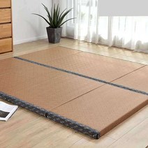 다다미 토퍼 여름용 매트 퀵슬립 시원한 대나무 거실