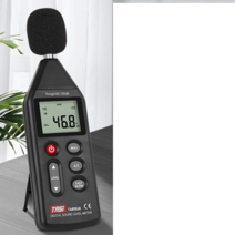 고정밀 음압 감지기 소음 측정기 사운드 레벨 미터, TA8153B컬러 스크린  노이즈  USB