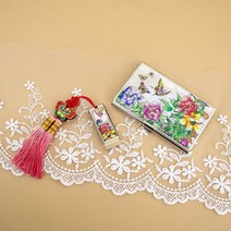 나빌레라 자개 USB 명함케이스 2종세트, 난초문, 32G