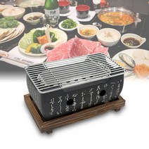 실내화로대 일본식숯화로 식탁주물화로 고기바베큐