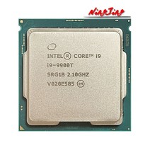 인텔 코어 i9-9900T i9 9900T 2.1 GHz 리퍼 제품 8 16 스레드 CPU 프로세서 16M 35W LGA 1151, 한개옵션0