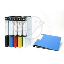 새임 클리어 바인더 A4 40매 증권파일 파일바인더 A4클리어화일, 백색(403285)