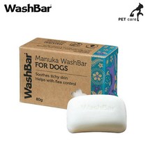 워시바 마누카 비누 80g (피부진정 이 벼룩제거), 1, 1개