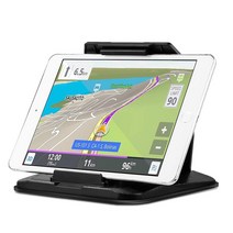 고정이확실한테블릿거치대차량용 3 인 1 GPS 마운트 태블릿 휴대폰 홀더 자동차 스티커 미끄럼 방지 대시보드 아이패드 미니 가민 Tomtom pc용