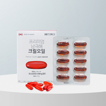 한미생활건강 크릴오일 프리미엄 30정, 1개, 기본