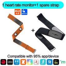 심박계 심박수 측정기 운동 MAGENE H64 심박수 모니터 IP67 센서 속도계 무선 컴퓨터 ANT + 블루투스 GARMI, 08 H64 and tape Y