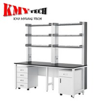 철재 시약대형 벽면실험대 LSS-3324 실험실 테이블