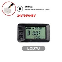전기자전거 부품 ebike kt 디스플레이 lcd3 lcd4 lcd5 lcd7 lcd8h lcd9 led880 led900s 24v36v48v 72v 스쿠터 액세서리, LCD7U SM, 협력사