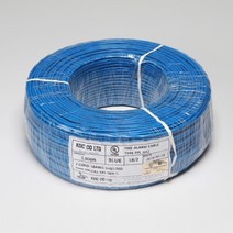 천지몰 소방감지선 TSP UL1424 AWG18 청색 1P 케이디 300M, 1개