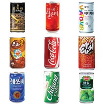 [도매] 음료수 미니캔음료 코카콜라 제로 190ml 15캔 환타 펩시 맥콜190 업소용 옵션, 12.썬키스트 머스캣 175ml 15캔