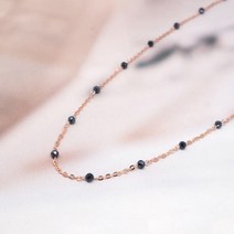 메르시주얼리 14k 18k 스피넬 원석 목걸이