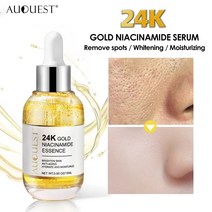 에센스 세럼 골드 페이스 히알루 론산 다크 스팟 리무버 에이징 링클 모이스춰 라이징, 혈청