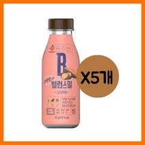 다이어트 한끼식사 밸런스밀 고구마 57gx5개 다이어트/아침대용식사/한끼식사/식사대용/곡물음료/선식, 단일 총 수량