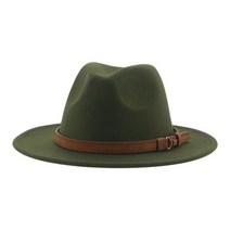 남자중절모 페도라 파나마햇 카우보이 모자 여성용 모자 남성용 와이드 브림 솔리드 여성 밴드 벨트 클래식 포멀 드레스 카키 블랙 겨울 숙녀용