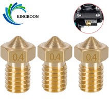 3D 프린터 부품 KINGROON 10pcs V5 V6 E3D 노즐 0.2 0.3 0.4 0.5 0.6 0.8 1.0mm 3D 프린터 부품 M6 스레드, 01 10pcs Mix Size