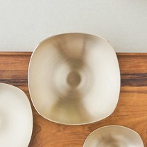 광명유기 방짜 사각찬기, 16cm
