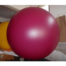풍선 간판 2M PVC 팽창 식 헬륨 풍선 하늘 비행 광고 프로모션 이벤트, 13 Rose red_01 2m diameter