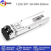 유니파잉10G SFP 트랜시버 SFP10GSR 10Gbase SR MMF LC 850nm 300m Ubiquiti Unifi UFMM10G Mikrotik S 8, 06 For Meraki