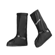 레인부츠 오토바이 방수 신발 커버 범용 자전거 라이딩 반사 레인 부츠, Black+L