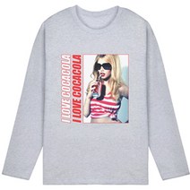 논스타일/긴팔티/반팔티/남자/빅사이즈/코카콜라걸/티셔츠/3XL/2XL/CH0119