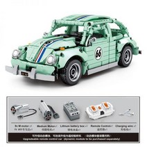 중국 호환 레고 크리에이터 10252 폭스바겐 비틀 블럭, 01. 모션 버전