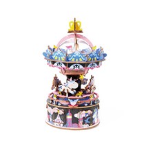 [영문판] 로보타임 오르골 ROBOTIME D.I.Y 뮤직 박스 AM44 Starry Night 별이빛나는밤 회전목마