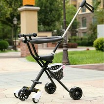 휴대용 유모차 아기카트 의자 유아자전거 보행기 유모차자전거 접이식 가벼운 폴딩 유모카, 14