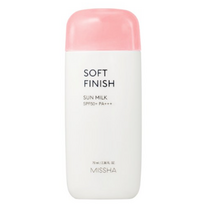 미샤 올 어라운드 세이프 블록 소프트 피니쉬 선밀크 SPF50+/PA+++, 9개, 70ml