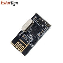 부품 보드 호환 개발 NRF24L01 + 2.4G 무선 데이터 전송 모듈 2.4GHz 업그레이드 버전 PA LNA arduino 용 1000 미터 GT24, NRF24L01 DIP