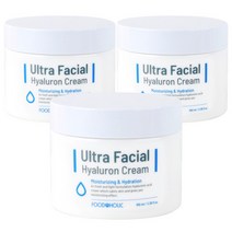 (3개)푸드어홀릭 울트라 훼이셜 히알루론 크림 100ml