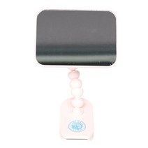 아벨루나 ABELUNA 전용 거울 Nymph(님프) A101 360도 회전 탁상용거울 집게형거울 사각형거울 휴대용거울 스탠드거울 화장대거울 다용도거울 손거울, 핑크