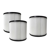 ST SHOP 캐니스터 진공 청소기 용 3Pcs 카트리지 필터 진공 청소기 150x188x170 Mm 흰색, 150x188x170mm, 여과지 + PP 플라스틱 가장자리 + 철망 사, 검정색과 흰색