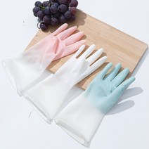 니트릴 라텍스 다용도 만능 고무장갑, 블루, 중(M), 1개