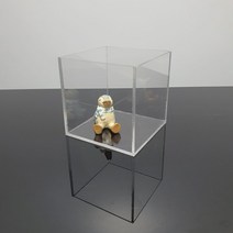 아크릴파크 아크릴 상자 오픈형 아크릴케이스 주문제작 투명 백색 검정 색상아크릴, 1개, 3T 250