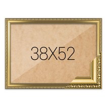 퍼즐액자 38x52 고급형 댄디골드