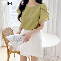 [드넬] 튤립소매블라우스DWB22045A (P002111474)