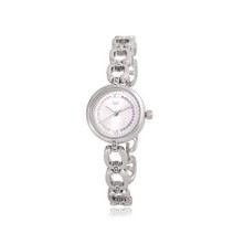 오에스티 러블리 바이올렛큐빅 링크 팔찌형 실버메탈시계 OTW919905TSS