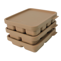 홍스파파 플래티넘 실리콘 이유식 큐브 이유식 준비물 얼음틀 아이스몰드 아이스 트레이 실리콘 몰드 마늘틀, 12구(30ml), 밀크초코