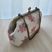 [바보사랑] 퀼트패키지 프레임파우치가방만들기 부케외디자인선택[나미꼬의퀼트카페], 상세 설명 참조, 상품선택:명화